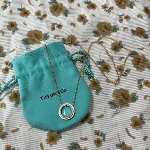 Tiffany & Co Turquoise Rose Gold Necklace